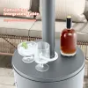 50000 BTU Propane Patio Heater with Round Table Design