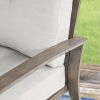 Chamber Patio Aluminum Swivel Club Chair With Sunbrella® Cushions