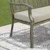 Peakhome Azur Outdoor Square Dining Table Set For 8-Person With Sunbrella® Cushions