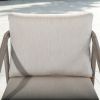 Amalfi Wraparound Aluminum Patio Dining Chair Set