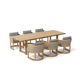 Catania Dining Set (Option: SET-331 7-pc)