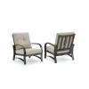 Chamber Patio Aluminum Club Chair With Sunbrella® Cushions