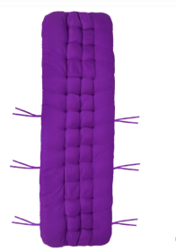 1Pc Chaise Lounger Cushion Recliner Rocking Chair Sofa Mat Deck Chair Cushion Chair Not Inlcuded  Standard Type (Option: Purple-Standard)