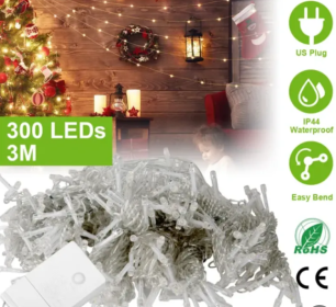 IP44 String Party Christmas Decorative Lights (Option: Style1)