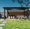 200 Model Aluminum Motorized/Manual Louvered Pergola