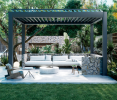 250 Model Aluminum Motorized/Manual Louvered Pergola