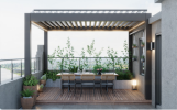 250 Model Aluminum Motorized/Manual Louvered Pergola