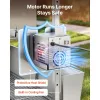 Rotisserie Grill, 38W BBQ Outdoor Pig & Lamb Spit Roaster, Charcoal Spit Roaster with 132 LBS Capacity, Wheels & 4-Level Height